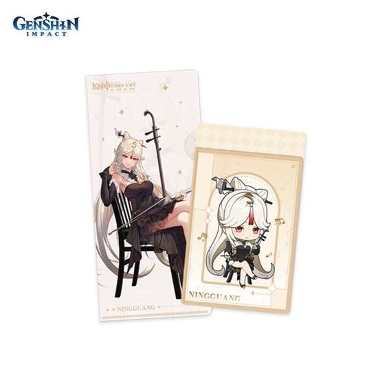 Набор Карточка, Конверт Genshin Concert Melodies of an Endless Journey Ticket Holder Ningguang 6974696610208