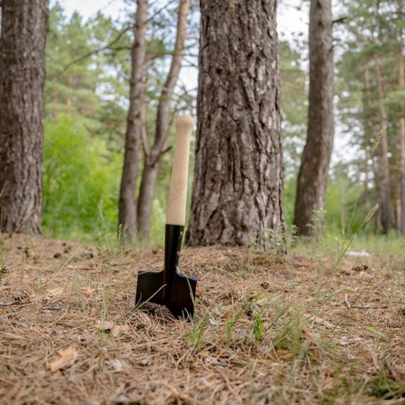 Лопата саперная с чехлом (T-LS-01-B) Тонар