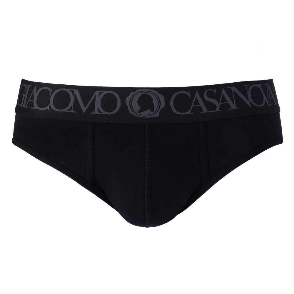 Мужские трусы брифы черные CASANOVA 0001A