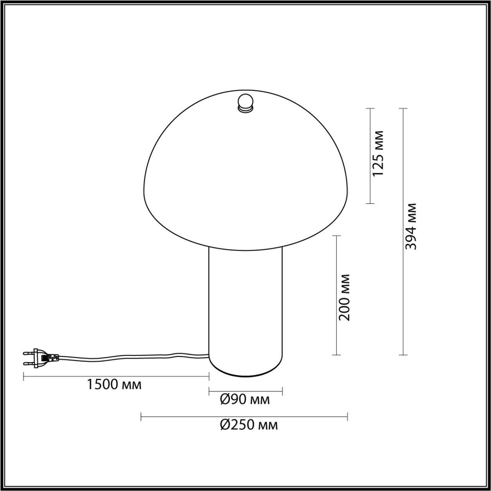 Настольная лампа Odeon Light 7089/2T RUFINA