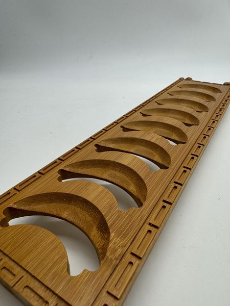 Подставка под 8 чашек на ножках, дерево, 38/9/3,5см