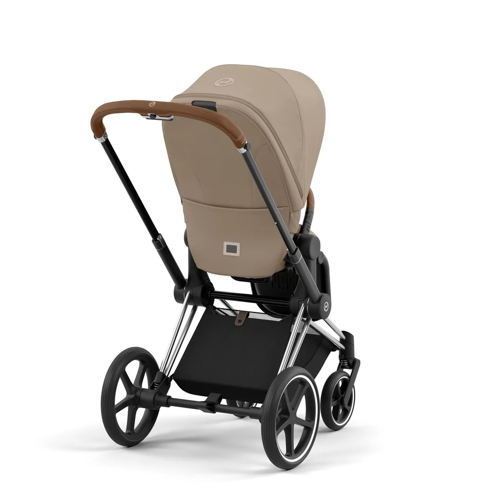 Коляска Cybex Priam IV 2 в 1 цвет Cozy Beige на шасси Chrome Brown