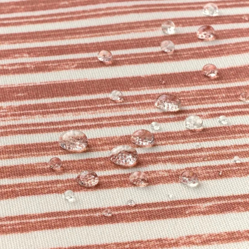 ТЭГГСИМПА TAGGSIMPA Скатерть 145x145 см, белая/красная