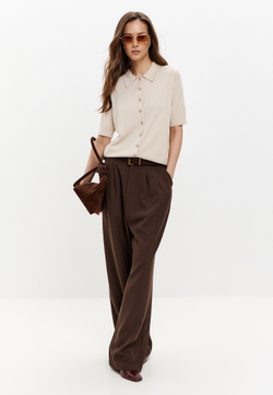 Кардиган с коротким рукавом