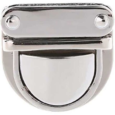 Замок для сумок 2-11 (30*29), никель