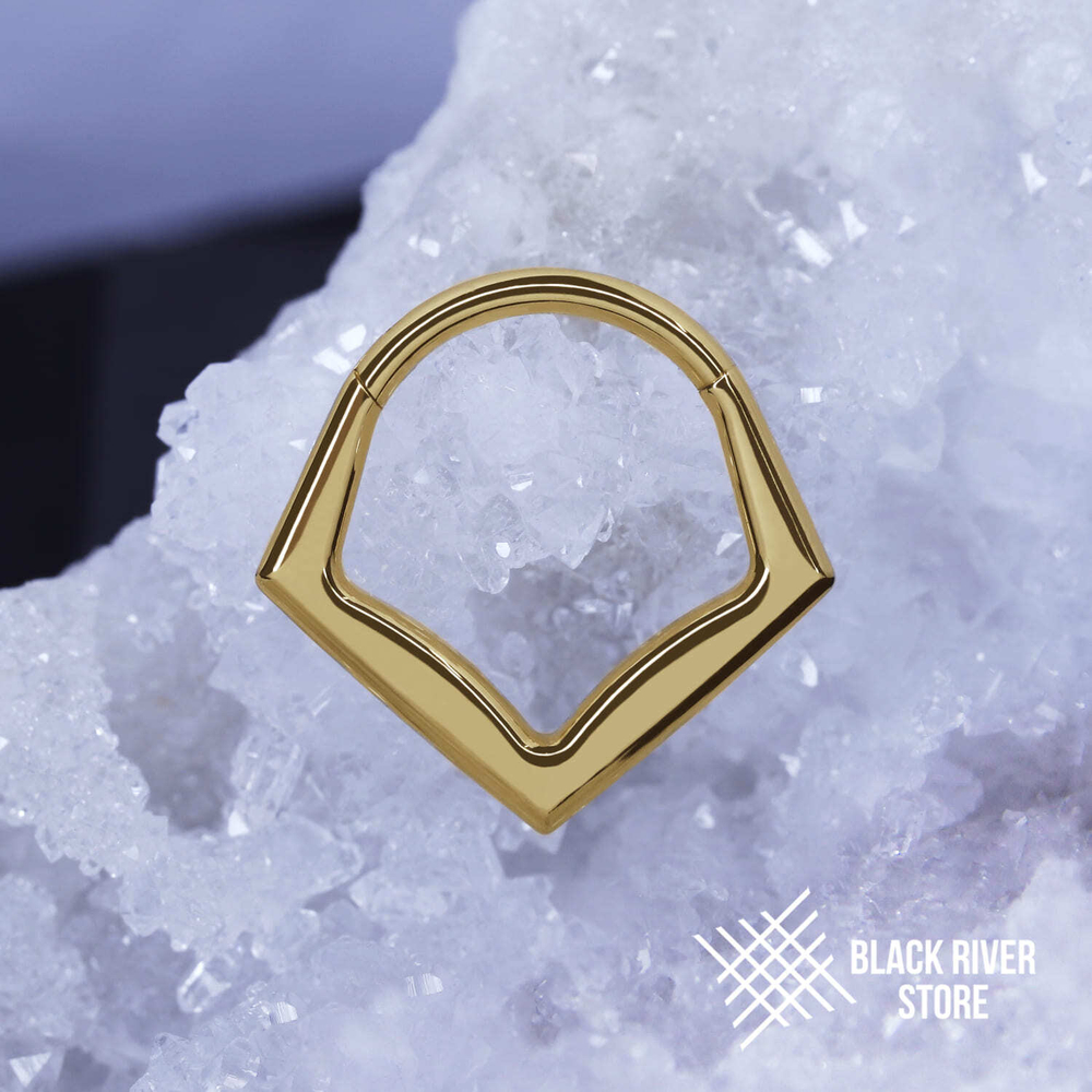 Кликер Muse Simple PVD Yellow 1.2мм