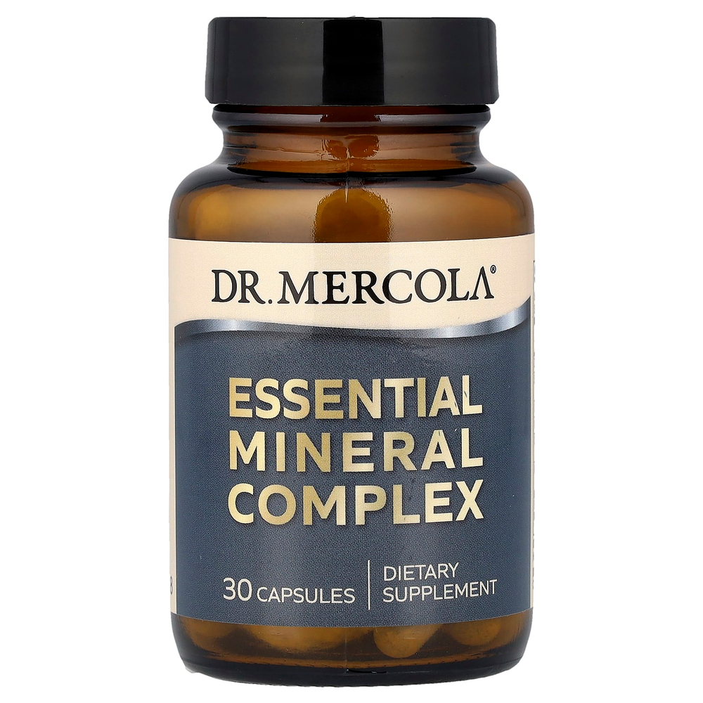 Dr. Mercola, Essential Mineral Complex, 30 капсул