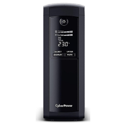 CyberPower VP1200EILCD ИБП {Line-Interactive, Tower, 1200VA/720W USB/RS-232/RJ11/45  (4 + 4 IEC С13), 12В/7,2 Ач х 2}