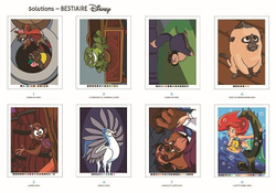 Раскраска по номерам Coloriages mysteres Disney - Bestiaire , 128стр.