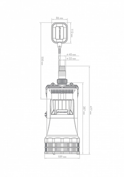 Дренажный насос Джилекс «ДРЕНАЖНИК» 200/25