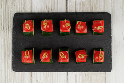 Канапе овощное