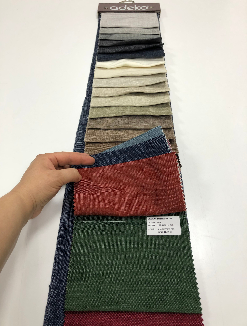 Портьерная ткань Adeko арт. Mirabelle