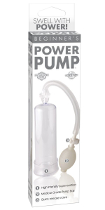 Прозрачная ручная вакуумная помпа Beginners Power Pump (Цвет: прозрачный)