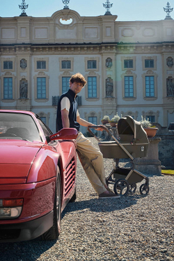 Детская коляска Anex Flo x Avionaut Cosmo 3 в 1 se-01 Cesar/ss-06 Black