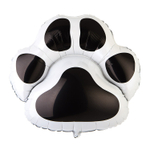 Шар Фольгированный След черный (Черный)