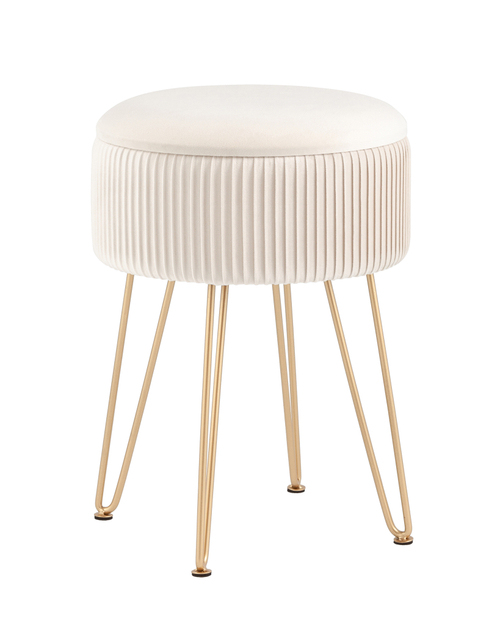 Пуф Астор бежевый