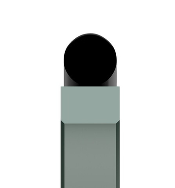 Штоковое уплотнение УШ-03 (440x464x8.1) Ф4БР40 / VMQ70