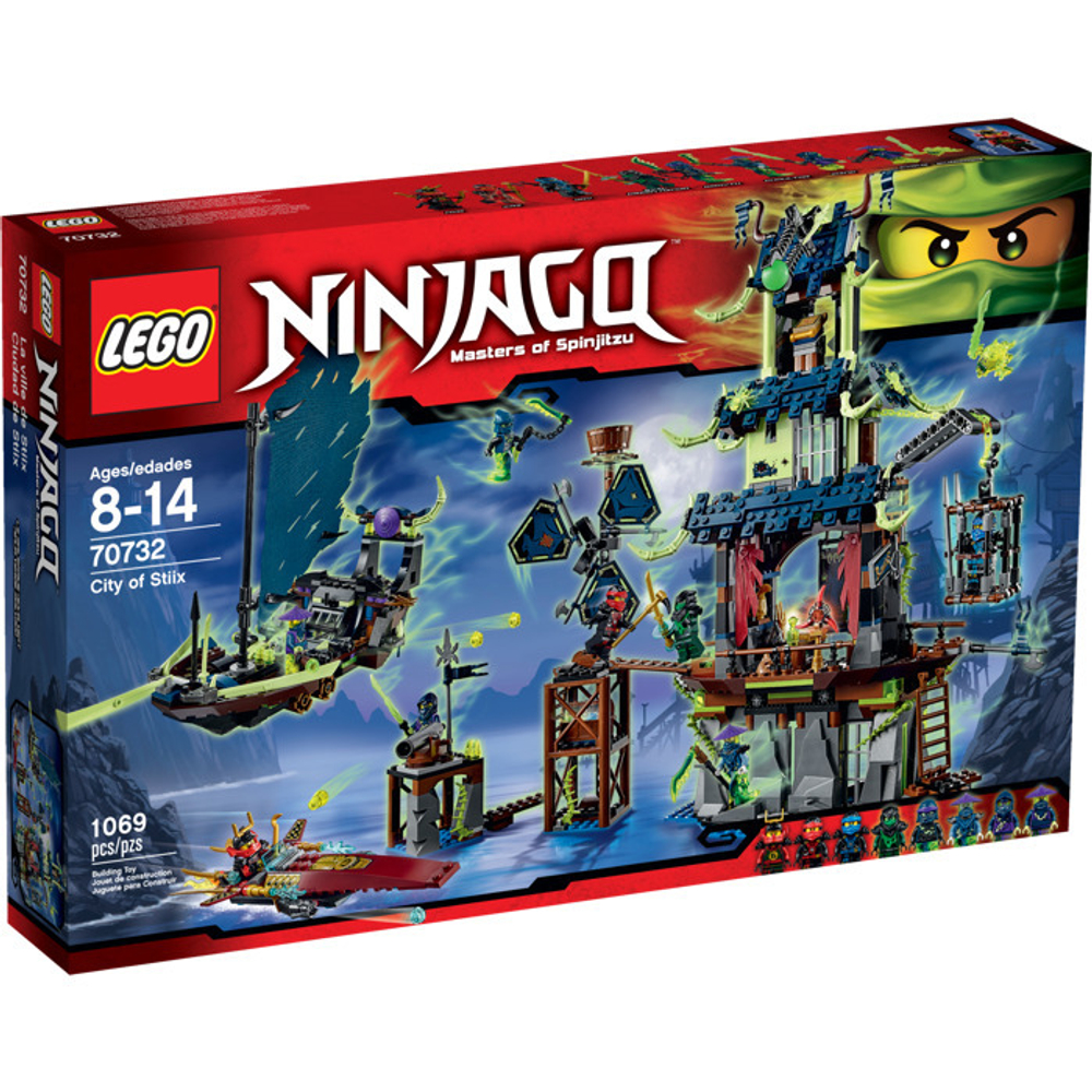 LEGO Ninjago: Город Стикс 70732 — City of Stiix — Лего Ниндзяго