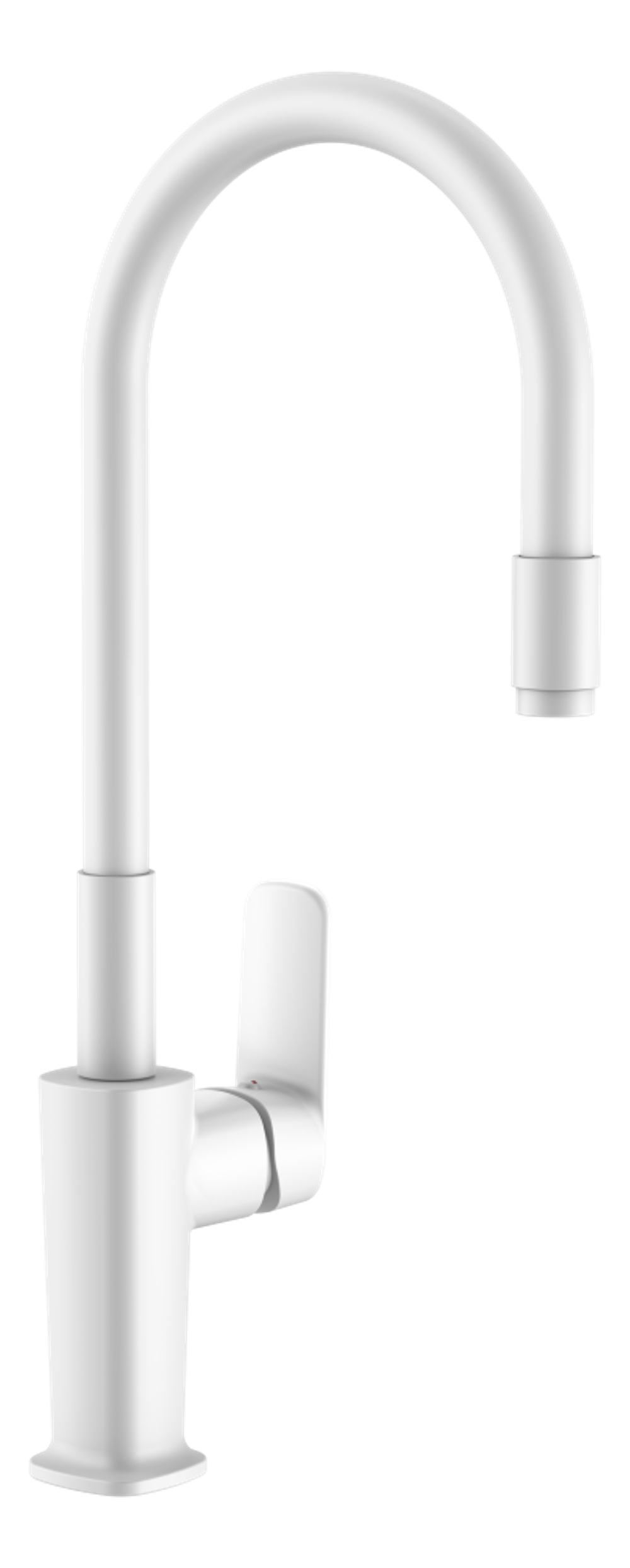 073524-FF Смеситель од. для кухни с гиб. излив (БЕЛЫЙ) ViEiR (10/1шт)