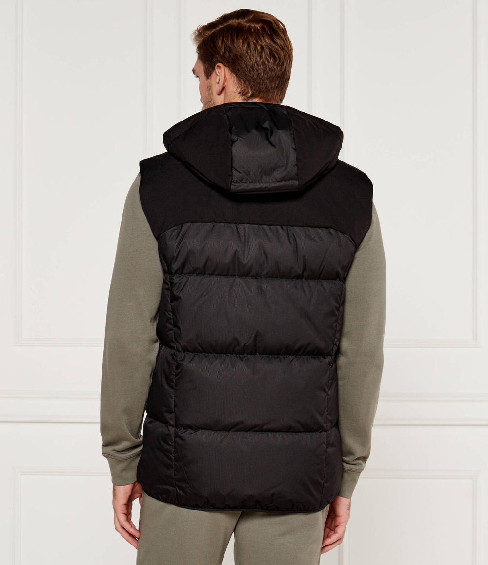 Пуховая безрукавка V_Hamar BOSS GREEN - черный(50522646)