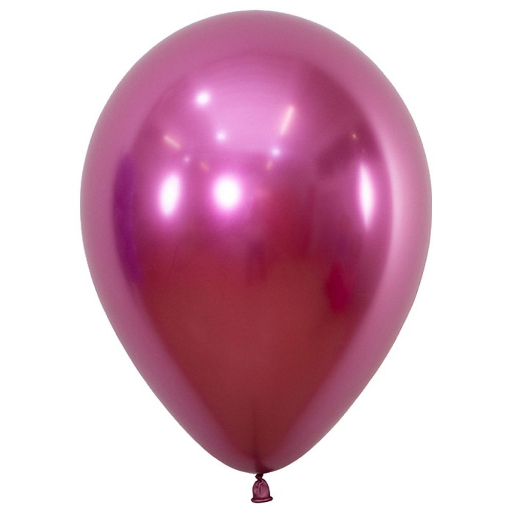 Воздушные шары Sempertex, цвет 912 хром фуксия, 12 шт. размер 12&quot;