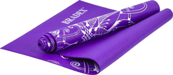 Коврик для йоги и фитнеса 173*61*0,4 с рисунком ВИОЛЕТ