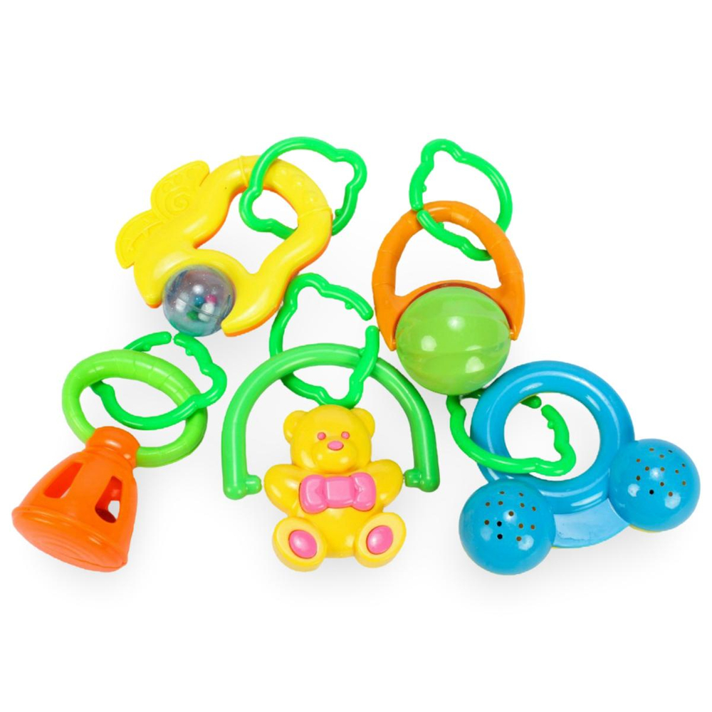 Детский игровой коврик "Забавный лисенок" с игрушками на подвеске, в пакет B1682982-R (Умка)