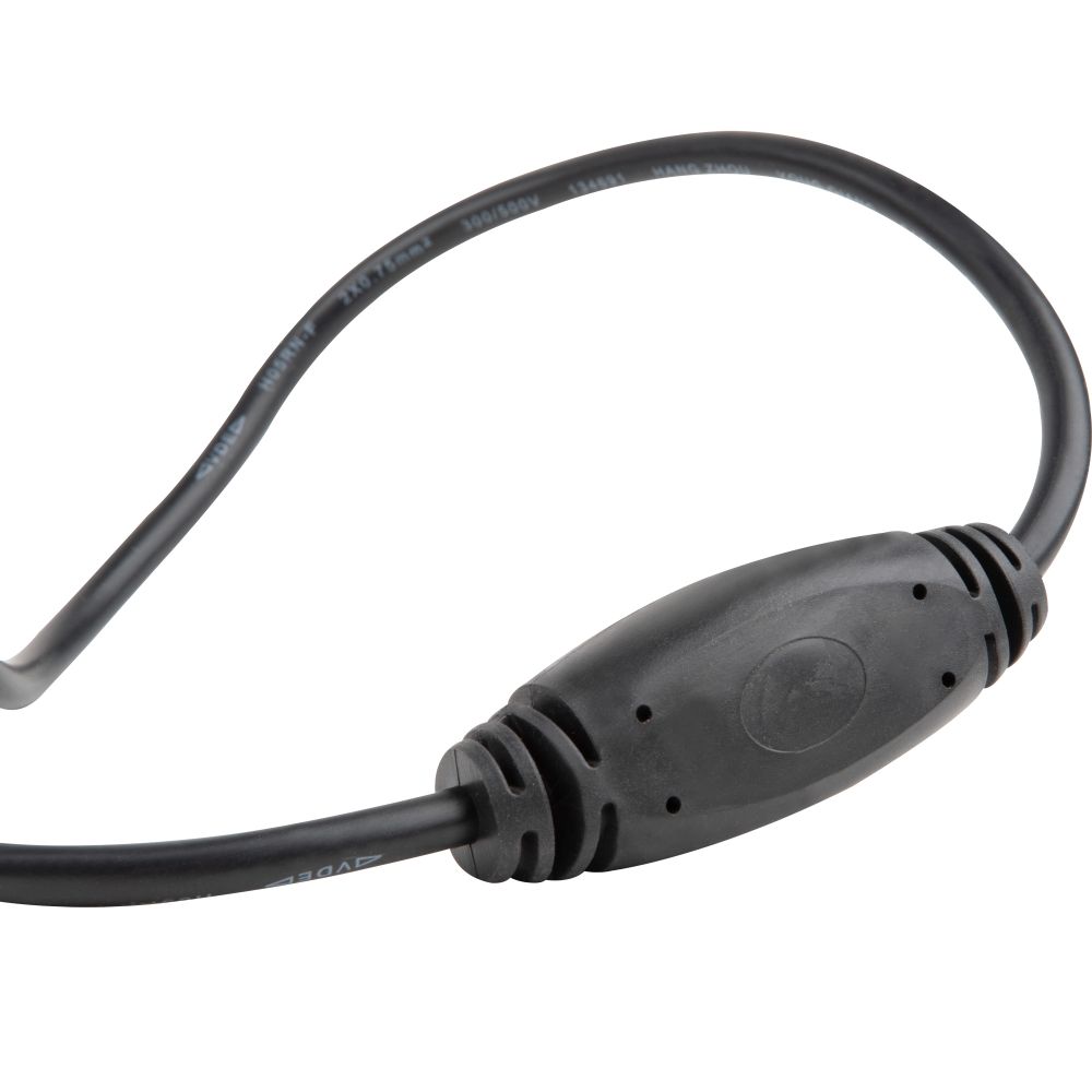 ULD-S1000-120-TBK BLUE-WHITE IP67 Гирлянда светодиодная с эффектом мерцания. 10м. Соединяемая. 120 светодиодов. Синий и белый свет. Провод черный. ТМ Uniel