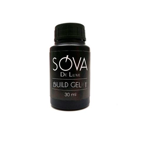 Sova De Luxe Build Gel #1 (прозрачный), 30 g