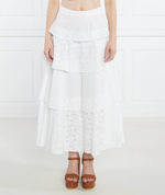 Юбка LONG SKIRT ZAKOL Silvian Heach - белый(CVP23029GO)