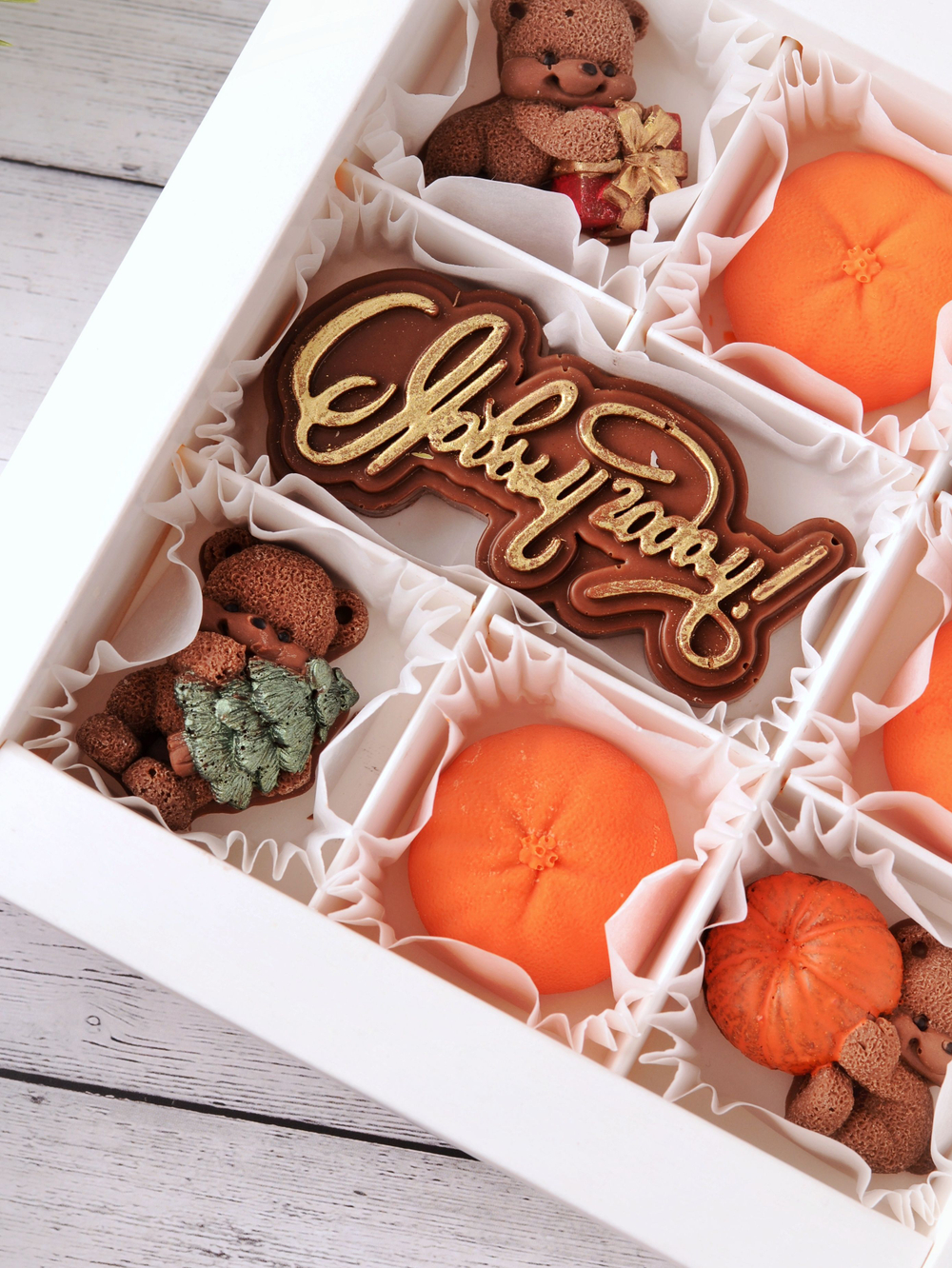 Шоколадный подарок "С новым Годом" #11 / Шоколад ручной работы