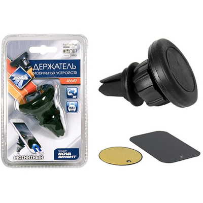 46649 Держатель  моб. устройств "Nova Bright" магнитный дефлектор,шарнирное крепление