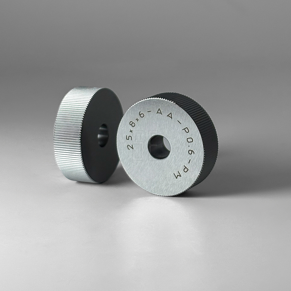 25x8x6 AA P0.6 HSS PM Ролик для накатки рифления