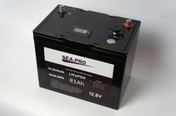 Аккумуляторы SEA-PRO (LiFePo4 сборка завода ГЕЛ класс А, IP66) 81А/Ч