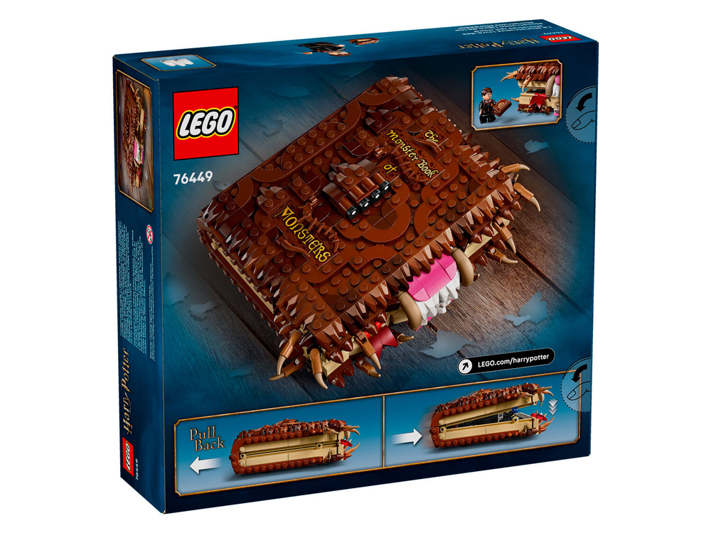 LEGO Harry Potter 76449 «Чудовищная книга о монстрах» — магический учебник Хогвартса