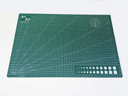 Коврик для резки, мат непрорезаемый, цвет зеленый размер A3 45*30 см, толщина 3 мм (1уп = 3 шт)
