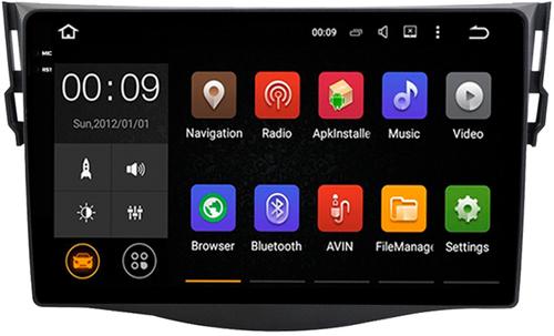 Магнитола для Toyota RAV4 30 2005-2012, Vanguard - AIROC 2K RX-1140 Android 13, Быстрая, QLed+2K, CarPlay, SIM-слот