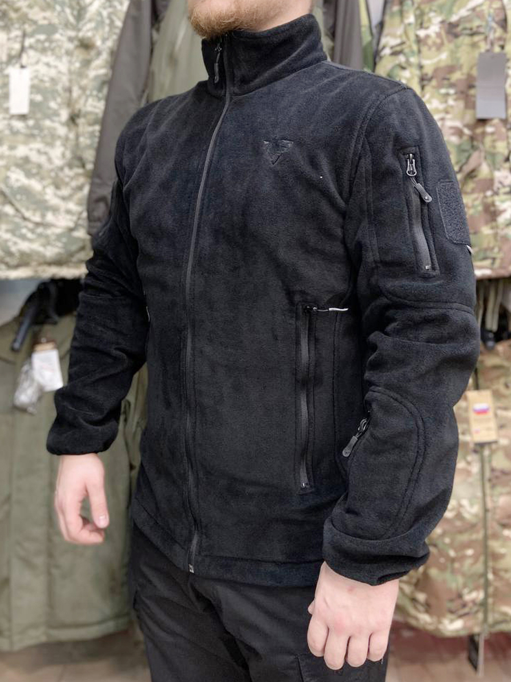 Флисовая кофта WOLFTRAP Outdoor (Турция) Черный