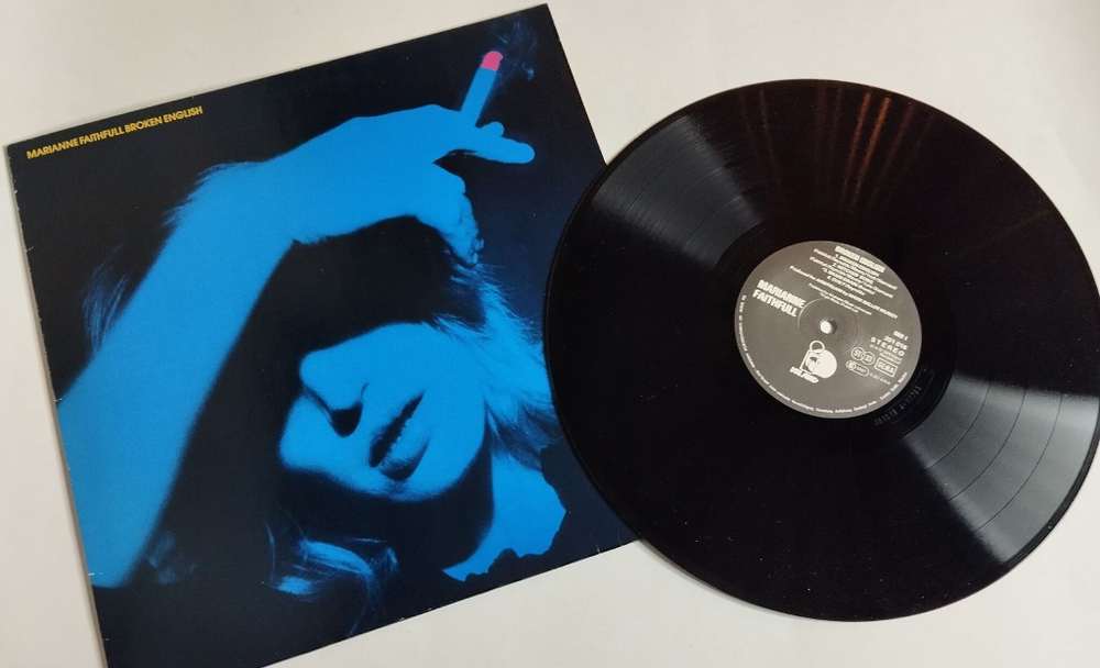 Винтажная виниловая пластинка LP Marianne Faithfull Broken English (Germany 1979)