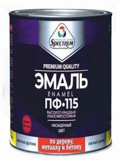 Эмаль ПФ-115 0,8кг Царицынские краски синяя