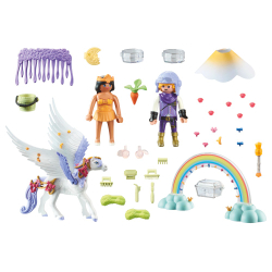 Playmobil - Princess Magic Небесный пегас с радугой 71361