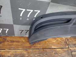 Юбка заднего бампера Skoda Rapid 2 20-нв Б/У Оригинал 60U807521A9B9