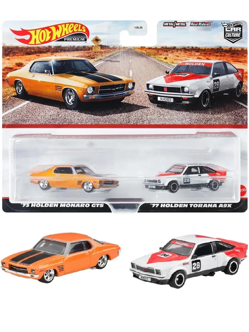 Набор Хот Вилс Премиум Car Culture Holden HBL96 HKF50