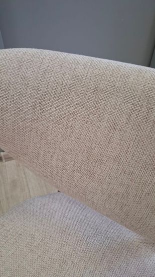 Cтул Comfy 3 бежевая ткань, ножки орех