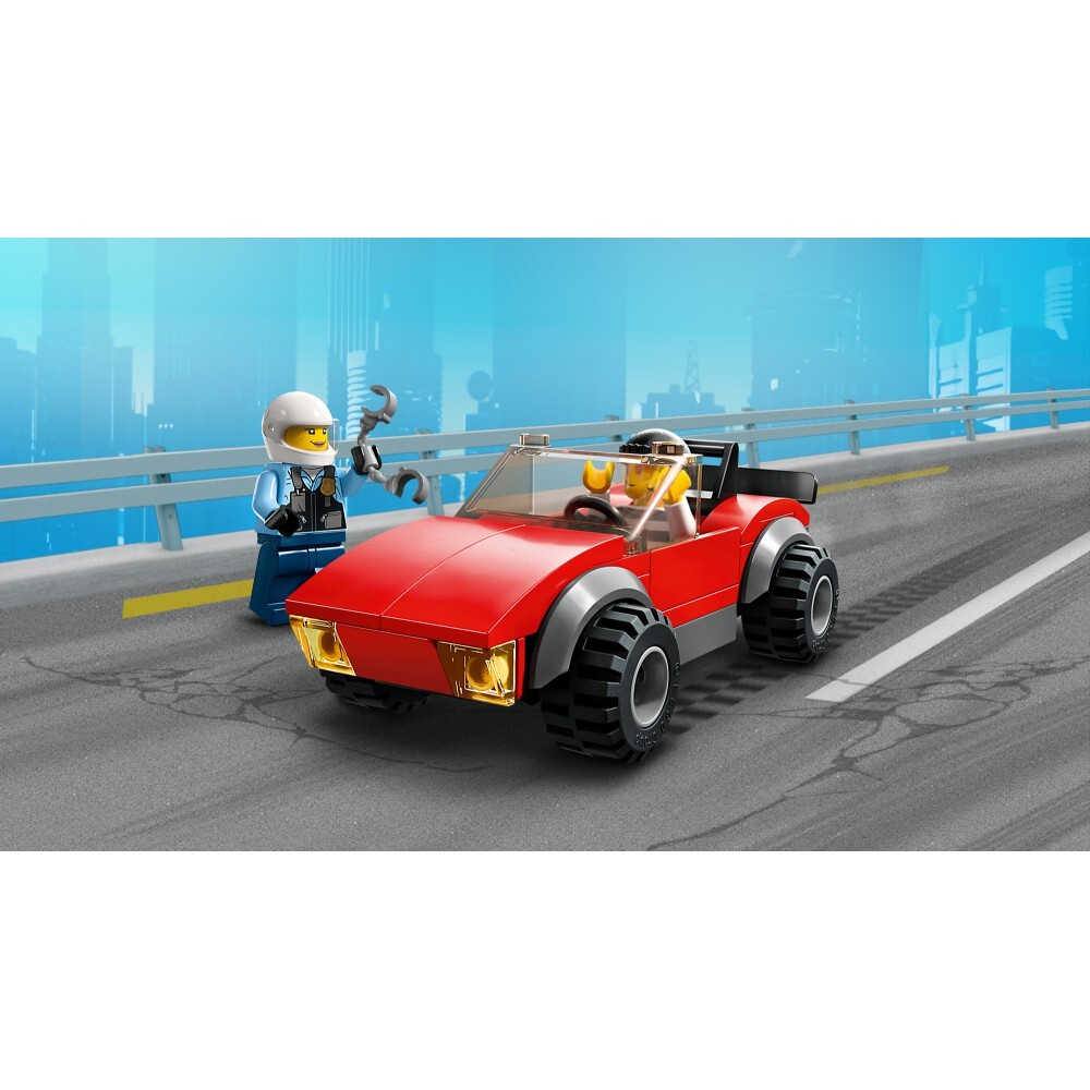 LEGO City — Полицейский мотоцикл — Автомобильная погоня 60392