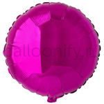 Фольгированная фигура, круг 18"/46СМ Металлик Purple(FM)