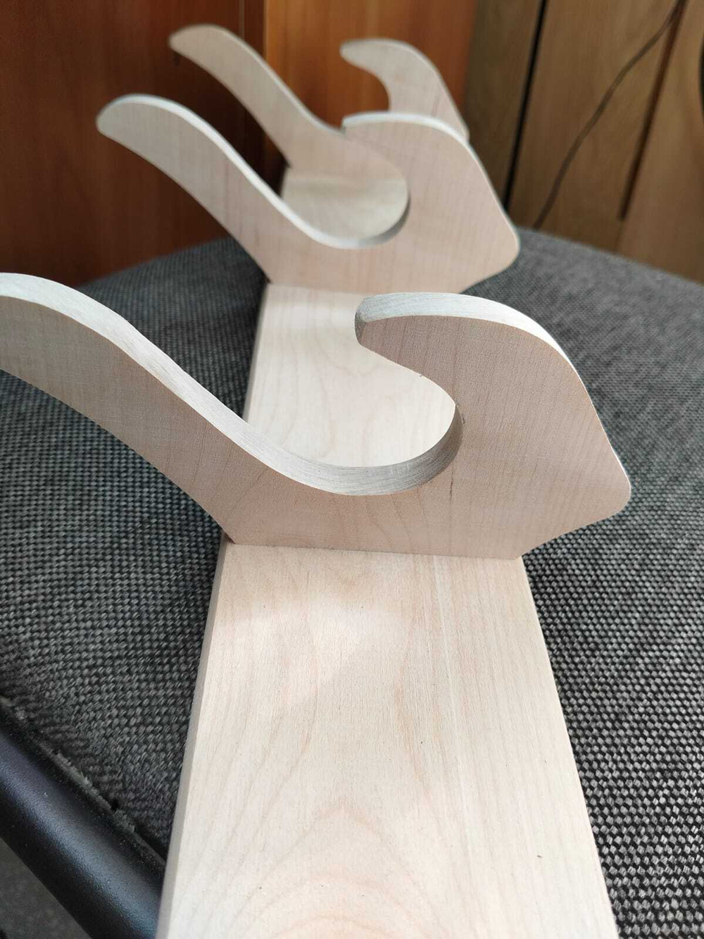 Вешалка для бани 3 крючка