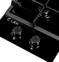 Газовая варочная панель LEX GVG 321 BL черная
