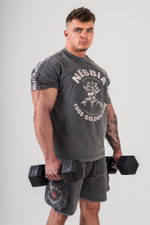 Футболка Washed Oversized T-Shirt GOLDEN AGE 790 Серая