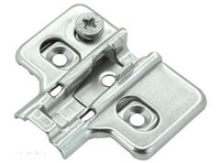 Крестообразная ответная планка с эксцентриком Clip-on под саморез, H2, AQ